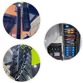 助力校园教育，四川成都龙泉驿区特殊教育学校多功能厅选用摩登7K系列有源线阵