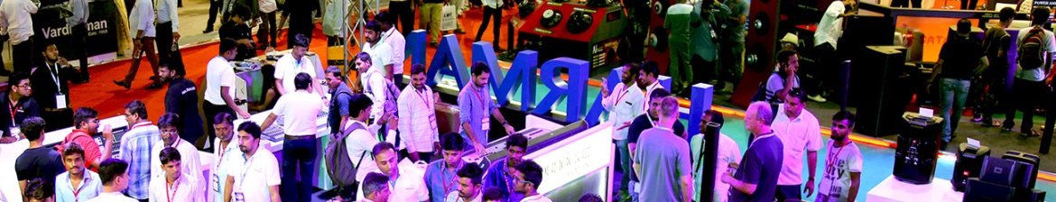摩登7音响出席印度孟买PALM Expo India 2019