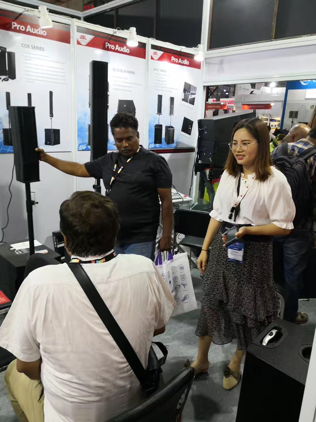 摩登7音响出席印度孟买PALM Expo India 2019