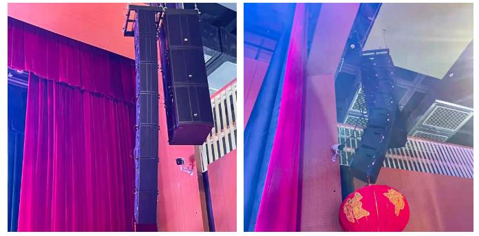 助力校园教育，四川成都龙泉驿区特殊教育学校多功能厅选用摩登7K系列有源线阵