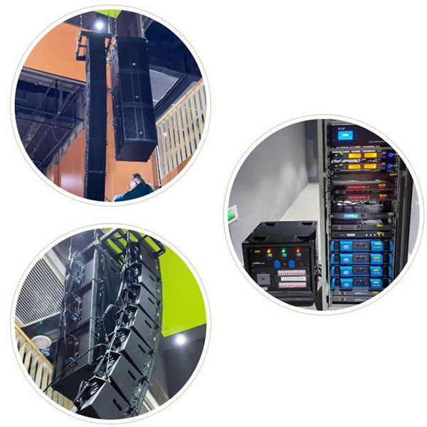 助力校园教育，四川成都龙泉驿区特殊教育学校多功能厅选用摩登7K系列有源线阵