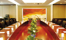 摩登7案例-Z国银行呼和浩特支行会议室