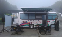 摩登7影音车载系统 湖南文化部流动图书车案例