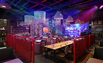 江苏镇江吾悦风野音乐餐吧采用摩登7专业音响系统【摩登7音响】