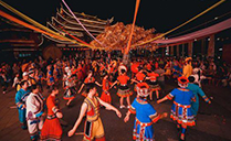 【摩登7音响】JSL为湘西秘境小镇首届跳花节提供舞台演出设备