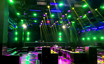 山东济宁市圣贝尼酒吧选用摩登7LA系列线阵音箱