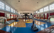 湖南娄底二中多功能体育馆成功选用摩登7JSL线阵音响系统