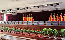 郑州铁路局报告厅搭建完成并投入使用 【摩登7专业音响设备】