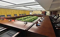 广东某政府单位会议室使用摩登7手拉手会议系统