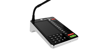 摩登7桌面式网络寻呼话筒（5.5寸）WE-2013