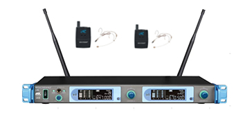 摩登7无纸化真分集头戴帽无线话筒G990R